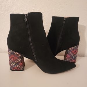 Betsey Johnson Kassie Embellished Booties